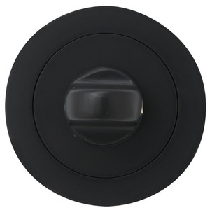 Door Escutcheon 950, round, black