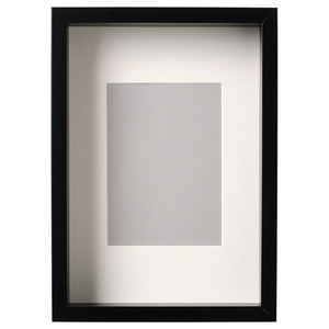 SANNAHED Frame, black, 21x30 cm