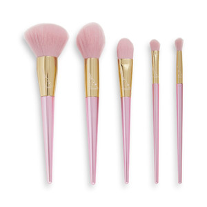 I Heart Revolution Elf™ x I Heart Revolution Narwhal Brush Set 5pcs