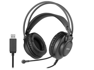 A4Tech Headphones Fstyle FH200U USB, black
