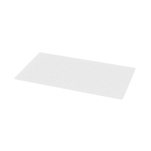 GoodHome Bathtub Mat Glomma 38 x 68 cm, white