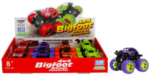 Off-road Vehicle Bigfoot, 1pc, assorted colours, 3+