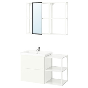 ENHET Bathroom, white, 102x43x65 cm
