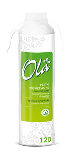 OLA Cosmetic Pads 100% Cotton 120pcs