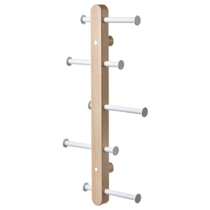 PLOGA Vertical hook rack, 60 cm