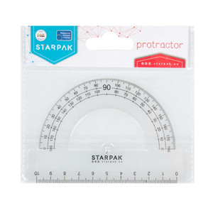 Starpak Protractor 180 10cm