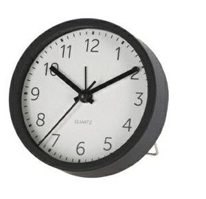 Alarm Clock Quazi 9cm, black