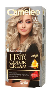 Delia Cosmetics Cameleo HCC Omega+ Permanent Hair Dye No. 100 Ultimate Ash Blond