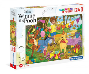 Clementoni Children's Puzzle SuperColor Maxi Winnie the Pooh 24pcs 3+