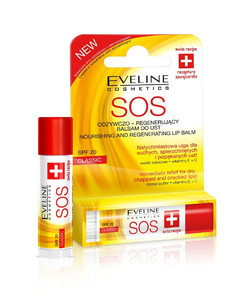 Eveline SOS Nourishing & Regenerating Lip Balm Classic