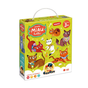 CzuCzu Children's Puzzle Miau Cats 40pcs 3+