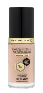 Max Factor Foundation Facefinity All Day Flawless 3in1 Vegan no. C50 Natural Rose 30ml