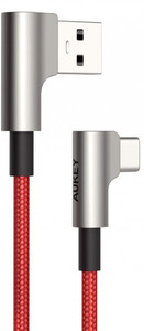 AUKEY CB-CMD33 Red OEM Nylon USB - USB C Cable