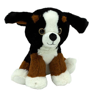 Tulilo Soft Plush Toy Dog Puppy Rafi 23cm, black, 0+