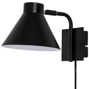 GoodHome Wall Lamp Masoala 1-P E27, black