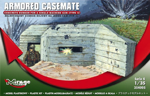 Mirage Plastic Model Combat Shelter 14+