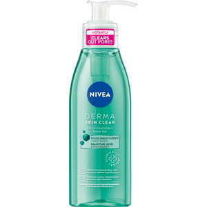Nivea Derma Skin Clear Wash Gel for Blemish Prone Skin Vegan 150ml