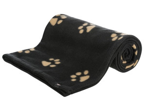 Trixie Dog Blanket 150x100cm, black, patterned