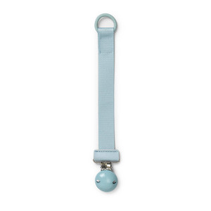 Elodie Details Pacifier Clip Wood - Aqua Turquoise