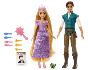 Disney Princess Toys, Rapunzel And Flynn Rider Dolls HLW39 3+