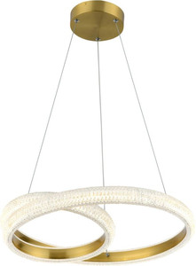 Pendant Lamp Auxerre 2880lm 4000K , gold