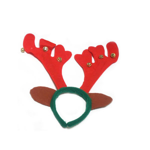 Christmas Headband Head Band Reindeer with Bells