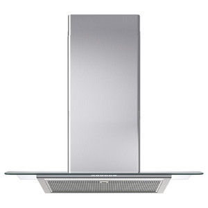 BALANSERAD Wall mounted extractor hood, stainless steel/glass, 80 cm