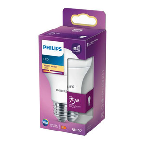 Philips LED Bulb A60 E27 1055 lm 2700 K