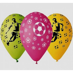 Balloons Soccer Football 12" 5pcs