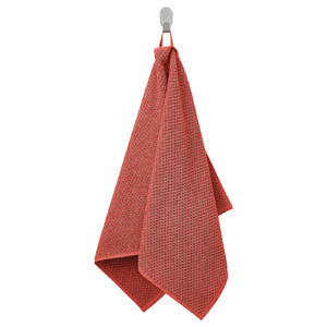 GULVIAL Hand towel, red-brown, 50x100 cm