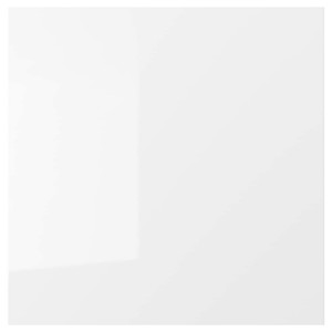 RINGHULT Door, high-gloss white, 60x60 cm