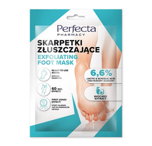 Perfecta Pharmacy Exfoliating Foot Mask - Socks 1 Pair