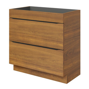 GoodHome Wash-basin Cabinet Imandra 80 cm, walnut