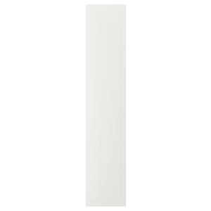 STENSUND Door, white, 40x200 cm