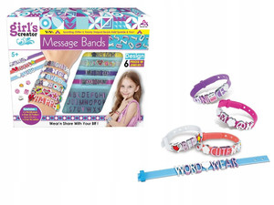 Girl's Creator Message Bands Set 5+