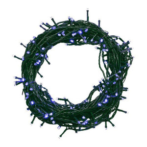 LED Lighting Chain 100 LED 4.95 m, indoor/outdoor, blue