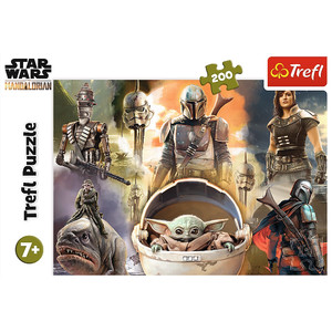 Trefl Children's Puzzle Star Wars Mandalorian Ready to Fight 200pcs 7+