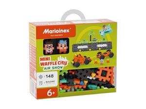 Marioinex Mini Waffle Blocks Set City Air Show 148pcs 5+