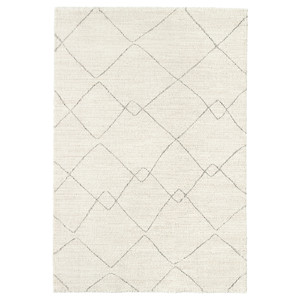 TVERSTED Rug, low pile, beige, 170x240 cm