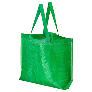 AURTIENDE Carrier bag, medium, green, 45x18x45 cm/36 l