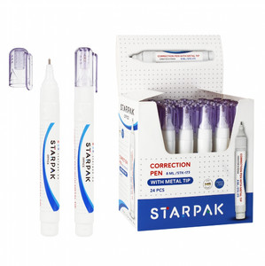 Starpak Correction Pen 8ml 24pcs