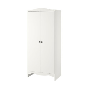 SMÅGÖRA Wardrobe, white, 80x50x187 cm