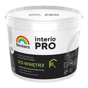 Beckers Interio Pro Latex Paint for Indoor Use White 10 l
