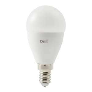 Diall LED Bulb P45 E14 5.7W 470lm, frosted, neutral white