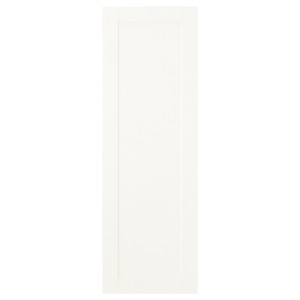 SANNIDAL Door, white, 40x120 cm