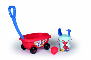 Smoby Cart & Sand Toys Set Spidey 18m+