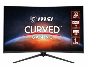 MSI 31.5" Curved Gaming Monitor Curved/WQHD/VA/165Hz Optix G321CQP