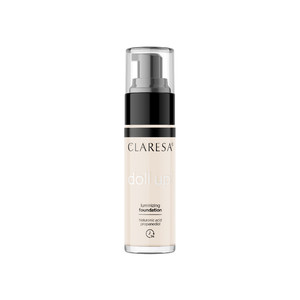 CLARESA Luminizing Foundation Vegan Doll Up! no. 01 fair-light 34g