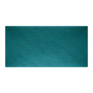 Upholstered Wall Panel Rectangle Stegu Mollis 60x30cm, turquoise