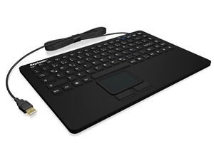 Keysonic Mini Wired Keyboard KSK-5230IN(US) Touchpad, IP68